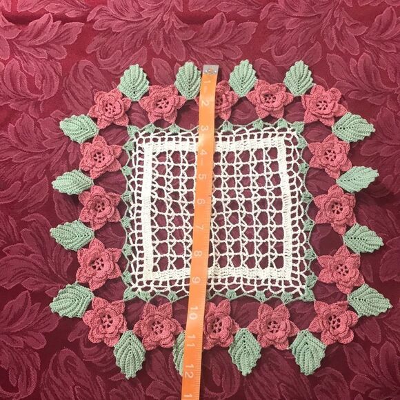 Crocheted Napkins Handcrafted - Picture 3 of 4